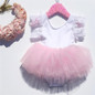 Baby Girl Lace Clothes Newborn Kids Toddlers Princess Tulle Dress Girls Baby Party Romper