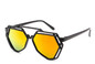 7 Colors Women  Fashion Irregular Polygonal Hollow Sunglasses Brand Desinger Luxury Sun Glasses For Men Women