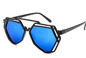 7 Colors Women  Fashion Irregular Polygonal Hollow Sunglasses Brand Desinger Luxury Sun Glasses For Men Women