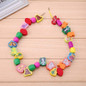 60pcs/Lot Educational Toys Cartoon Animal Wooden Toys Kids Stringing Threading Beads Toy Baby Toys