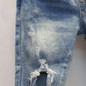 Boys Denim Pants Ripped Jeans For Kids Hip Trousers Fashion Children Jeans With Belt Holes Girl Jeans Pants Kids Denim Trousers