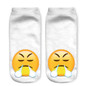 3D Socks Brand Sock Boat Meias fashion Printing Unisex Socks Emoji Pattern Meias Feminina Funny Low Ankle HOT