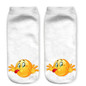 3D Socks Brand Sock Boat Meias fashion Printing Unisex Socks Emoji Pattern Meias Feminina Funny Low Ankle HOT