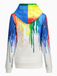 3D Rainbow Hoodie Men Women Fashion Drips Sweatshirts Funny Oil Painting Printed Hoody Tops 2XL Moletom Feminino