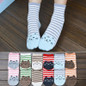 3D Animals Striped Cartoon Socks Women Cat Footprints Cotton Socks Floor Harajuku  Lovely Art Socks Animal Socks #YL10
