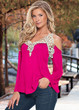 5XL Blouse Women V Neck Lace Crochet Shirts Plus Size Female Casual Shirts 2018 Long Sleeve Blusas Off Shoulder Top Shirts LX053