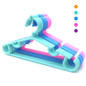 5pcs/Lot Portable Kids Clothes Hangers Outdoor Clothes Drying Rack for Children Plastic Baby Hangers