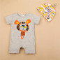 Baby Boy Rompers Summer Baby Girl Clothing Sets Short Sleeve Newborn Baby Clothes Roupa Bebes Infant Jumpsuit Baby Boys Clothes