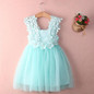 New XMAS Baby Girls Party Lace Tulle Flower Gown Fancy Dridesmaid Dress Sundress Girls Dress