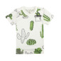 Boys T Shirts Summer Kids Cactus T-shirt Short Sleeve Unisex Baby Top Tees Boy Girls Sport Clothing Cotton Children Shirts