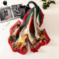 180x90CM Silk Scarf Women Fashion Designer Brand Scarves Casual Shawls Sjaal Print Foulards Femme Luxury echarpe