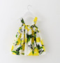 2018 Summer Sleeveless Baby Girl Dress Printed Bowknot Infant Princess Dress Newborn Baby Girl Dresses Toddler Clothing