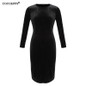 New 2018 Spring Plus Size Velvet Women Dress Big Size 5XL 6XL Long Sleeve Sexy Bodycon Dress Bandage Autumn Vestidos Clothing
