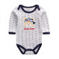 2017 Baby Bodysuits 3pcs/lot Clothing Cotton Body Baby Girl Boy Clothes Long Sleeve Cartoon Print Bodysuit Newborn Baby Overalls