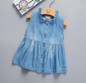 Denim Baby Girl Princess Dress Kid Baby Party Wedding Pageant Dresses baby girl clothes newborn baby girl clothes Clothes