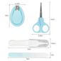 Free Shipping Baby Nail Care Set Practical Clipper Trimmer Baby Scissors Nail Shear Convenient Safety Baby Nail Clipper 1 sets