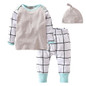 2018 Autumn style Infant Clothing Baby Boy Clothes Cotton Long sleeve 3Pcs/Suit Newborn Toddler Outfits Baby Boy Clothing Set