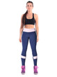 2018 Hot Sale Patchwork Heart Hip workout Leggings Sportswear Women Fitness High Waist Elastic Slim leggings Pants Dropshopping