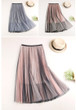2018 Harajuku Women Long Skirt Saia Two Layer High Waist Tulle Skirt Mesh Boho Women Maxi Skirt Faldas Jupe Femme Saia Midi
