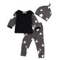 Autumn Style Infant Clothes Baby Clothing Sets Boy Cotton Long Sleeve Newborn 3pcs Suit Baby Boy Clothes