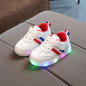 2018 European sports colorful lighting children casual shoes hot sales fashion baby sneakers glowing lighting girls boys shoes