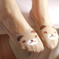 2017 Cute Spring Socks Cat Rabbit Bear Women Summer Socks Animal Prints Funny Low Cut Ankle Socks For Maternity Sock