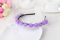 2017 Cute Rose Flower Crown Festival Headband Headwear Wedding Garland Floral Hairband Accessories
