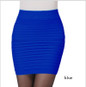 2018 Woman OL Mini Short Skirt Women Pleated Skirt High Waist Candy Colorful Elastic Pleated Skirt Female Sexy Slim mini skirt