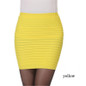 2018 Woman OL Mini Short Skirt Women Pleated Skirt High Waist Candy Colorful Elastic Pleated Skirt Female Sexy Slim mini skirt