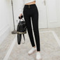2018 Woman Legging Pants High Elastic Elegant Black High Waist Female Stretch Pencil Pants Females Casual Slim Trousers Women