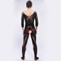 KWAN.Z male sexy lingerie transparent open crotch bodystocking men's catsuit sexy body all wrapped hot erotic underwear bodysuit