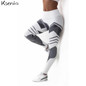 ksenia 3D print High waist legging women workout fitness leggings Push Up jeggings women slim sexy Pants legins femme