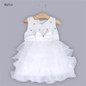 Girl Summer Dress Formal Bridesmaid Kids Clothing Bowknot Tutu Dress Baby Girls Wedding Party Dress 2017 Infant Princess Dresses