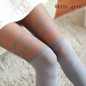 Girls Sexy Chiffon Tights Women False High Stocking Pantyhose Womens High Knee Tattoo Tights Women's Collant Femme