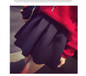 2016 Autumn Skirt Neoprene New Space Cotton Elastic Force High Waist Women Skirts Pleated Skirt Saia Polychromatic Casual