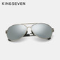 KINGSEVEN Design Men Classic Brand Aviation Sunglasses HD Polarized Aluminum Driving Luxury Sun glasses N7110