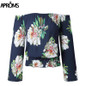 Aproms Flare Sleeve Boho Flower Print Tank Tops Elegant Off Shoulder Crop Top for Women Clothing Summer Streetwear Tees Camis