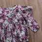 Baby Clothing Newborn Baby Girls Infant Kids Clothes Ruffles Floral Romper Jumpsuit Outfits Sunsuit Clothing 0-24M