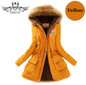 2017 Womens Winter Parkas Coat Jackets Women Thicken Warm Winter Fur Collar Plus Size Parkas for Women Long Winter warm Parka