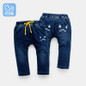 Dinstry Boys Girls Pants autumn winter warm wear children Sports Trousers babys' Casual jeans