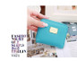 2017Fashion Women wallet small three fold PU leather coin wallet women purse brand designed female coin purse wallet