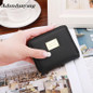 2017Fashion Women wallet small three fold PU leather coin wallet women purse brand designed female coin purse wallet