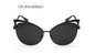 Aimade Vintage Women Cat Eye Sunglasses Fashion Female Hollow Shades Superstar Retro Big Cateye Mirror Sun Glasses Ladies UV400
