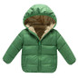 BibiCola Winter Baby Boys Snowsuit Cotton Girls Coats Jackets Baby Thicken Warm Velvet Down Parka Kids Boy Jackets Outerwear