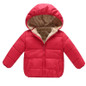 BibiCola Winter Baby Boys Snowsuit Cotton Girls Coats Jackets Baby Thicken Warm Velvet Down Parka Kids Boy Jackets Outerwear