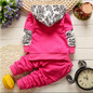 BibiCola Children Clothes 2018 Spring Kids Girls Clothes Set T-shirt+Pant Sport Suit Toddler Baby Girls Clothing Set