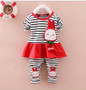 BibiCola Baby Girl Spring Clothing Sets Toddler Girls Cotton Stripe Sport Suit Set Children Kids Casual Clothes Set Baby Clothes