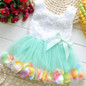 Kids Girls Flower Dress Baby Girl Butterfly Birthday Party Dresses Children Fancy Princess Ball Gown Wedding Clothes