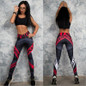 2017 Sexy Womens Workout Leggings For Joggers Fitness legging high waist Elastic Sporting leggins workout Jegging leggings 6079