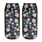 Aliens Socks 3D Printing Female Socks Women Low Cut Ankle Socks Calcetines Mujer Casual Hosiery Printed Sock